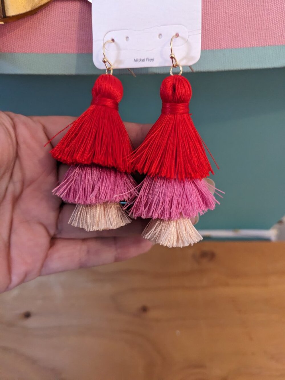 Maurice's NWT Tassel Earrings - Picture 2 of 3